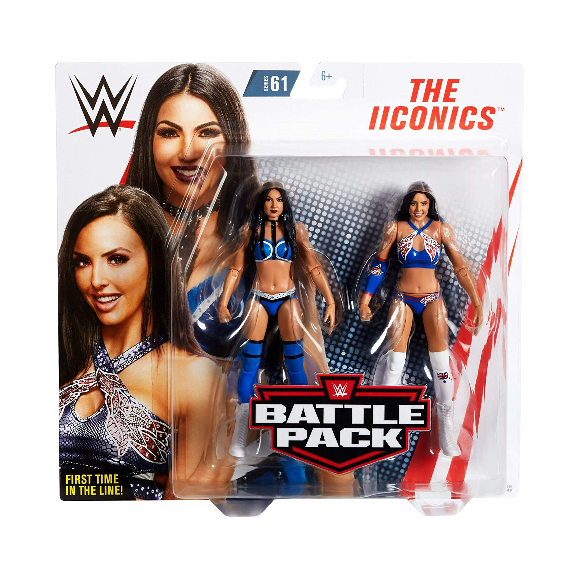The Iiconics Peyton Royce Billie Kay WWE Mattel Battle PK Series 61 Wrestling 18 for sale online