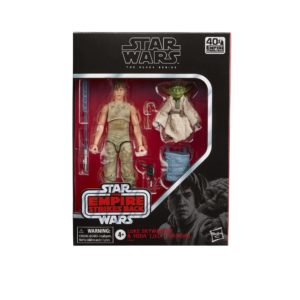 Star Wars The Black Series Episode V Luke Skywalker and Yoda Jedi Training Figure 2-Pack