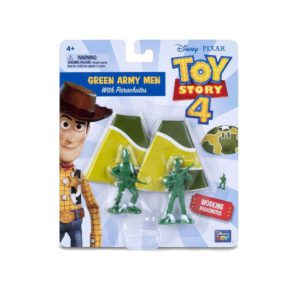 Disney Pixar Toy Story 4 Green Army Men with Parachutes Figure 2-Pack