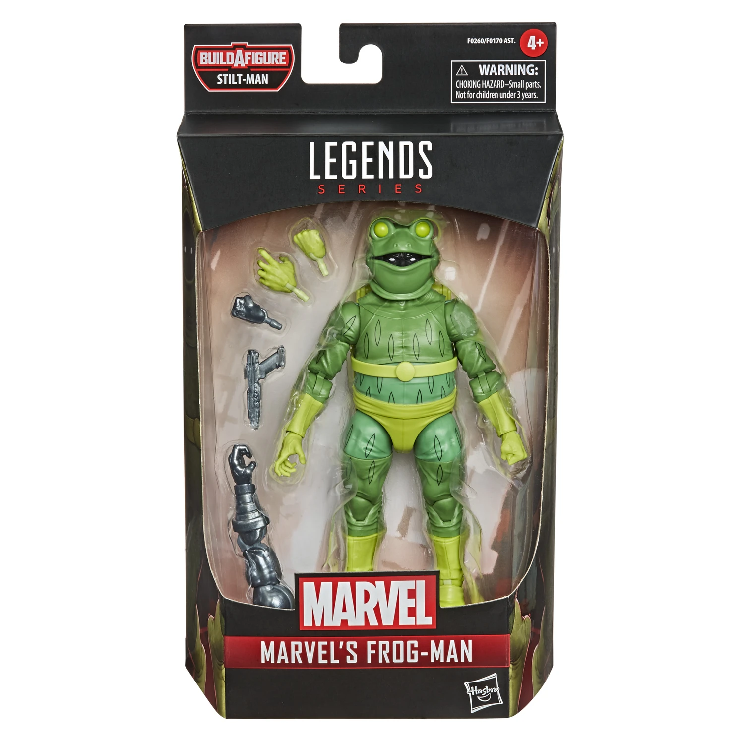 Marvel Legends Series Spider-Man Marvel’s Frog-Man Figure