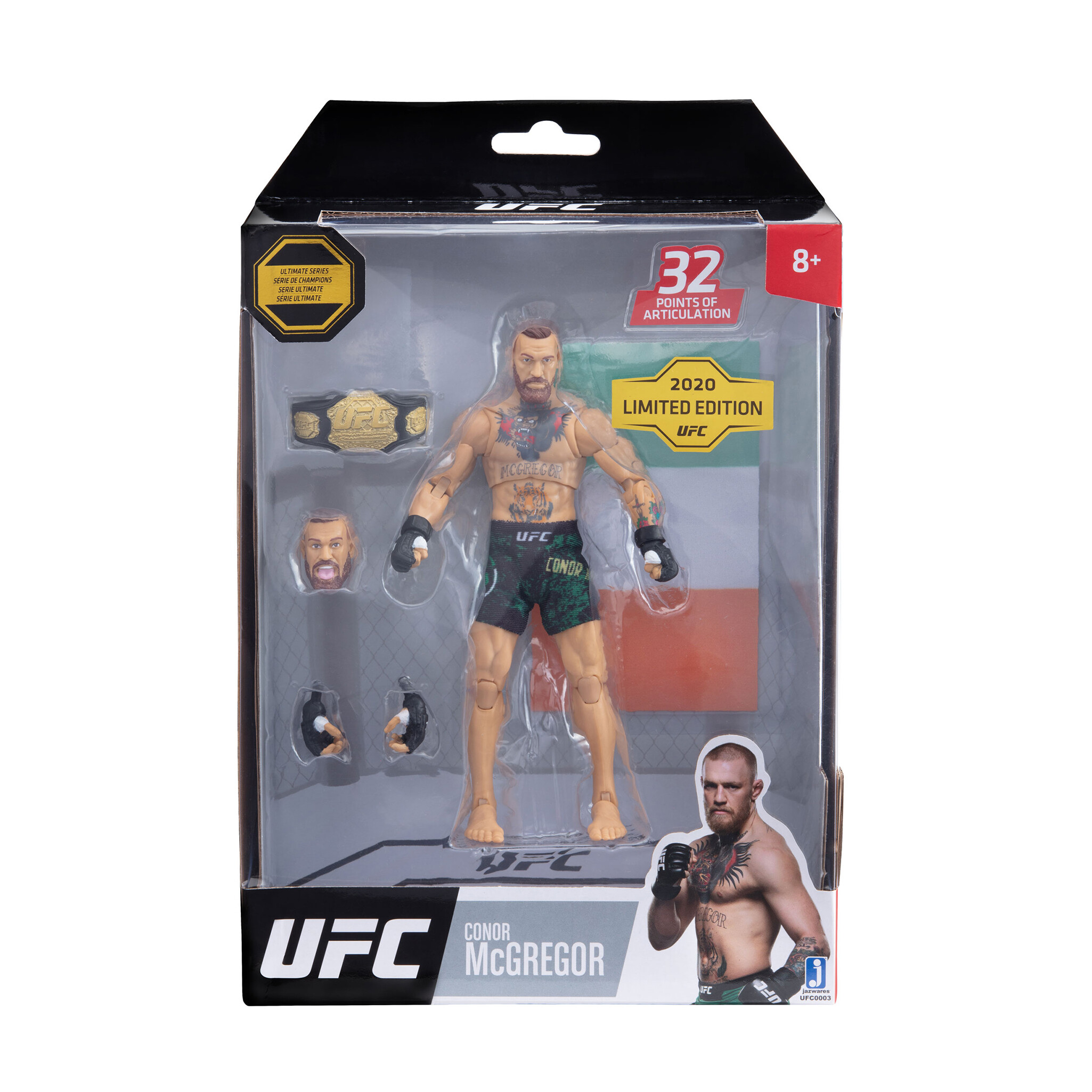 Ufc Limited Edition Ultimate Series Conor Mcgregor 6 Collectible Figure Toyfigz Com