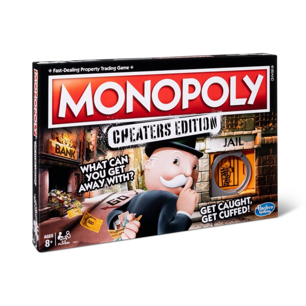 Monopoly Cheaters Edition Game – ToyFigz.com