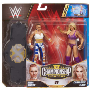 WWE Championship Showdown Series 7 Charlotte Flair and Rhea Ripley Figure 2-Pack