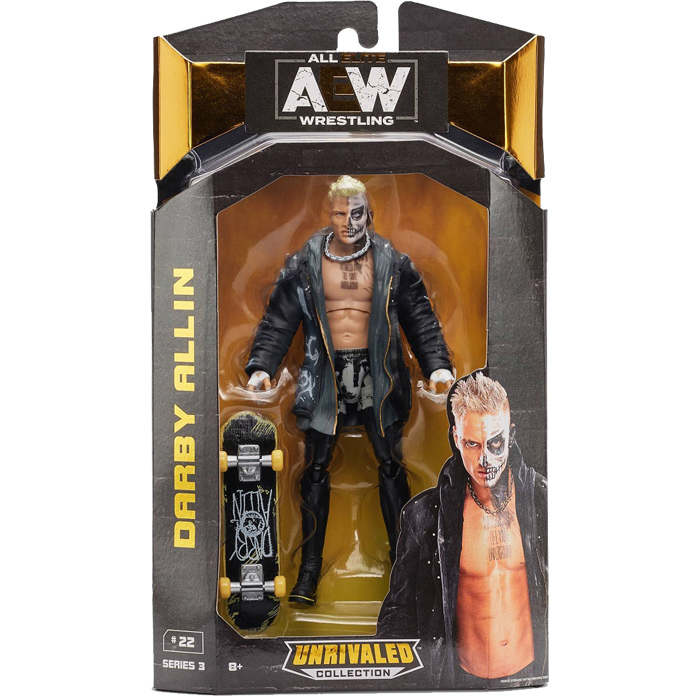  All Elite Wrestling AEW Unrivaled Collection “Hangman” Adam Page  - 6.5-Inch Action Figure, Multicolor : Toys & Games