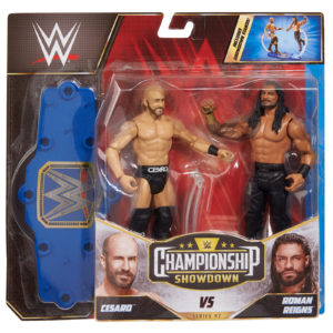 WWE Championship Showdown Series 7 Roman Reigns and Cesaro Figure 2-Pack