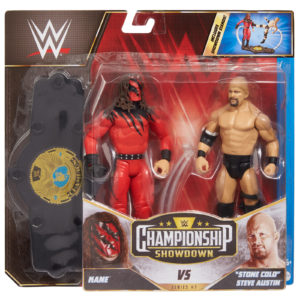 WWE Championship Showdown Series 7 Steve Austin and Kane Figure 2-Pack