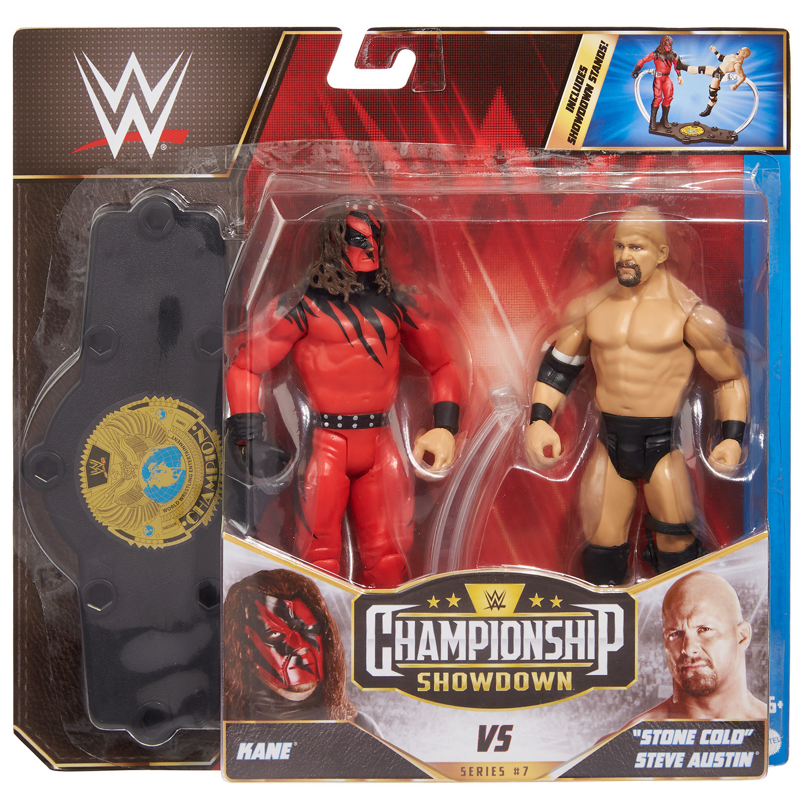 Wwe Championship Showdown Series 7 Steve Austin And Kane Figure 2 Pack Toyfigz Com