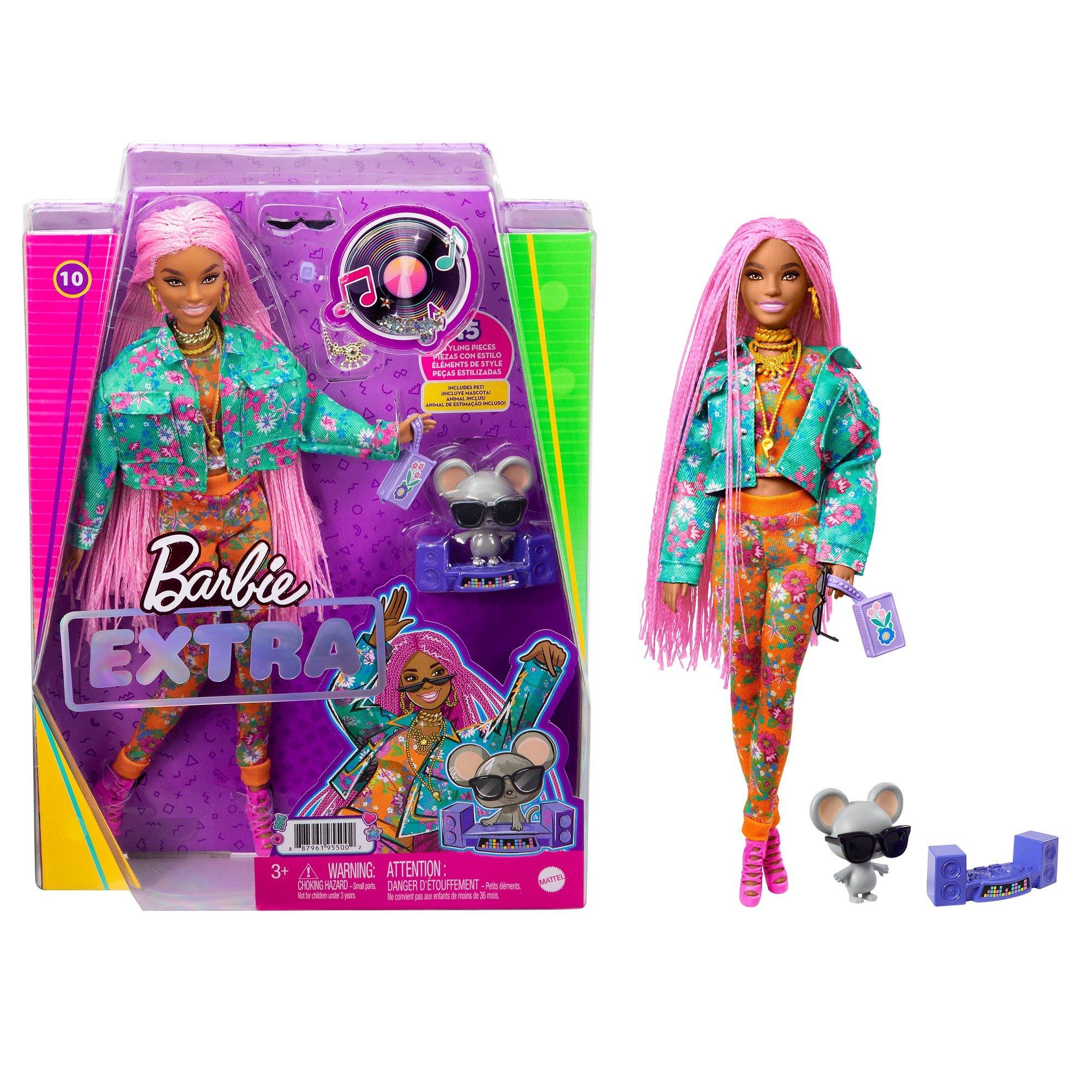 Barbie collector it's a girl : barbie enceinte robe rose