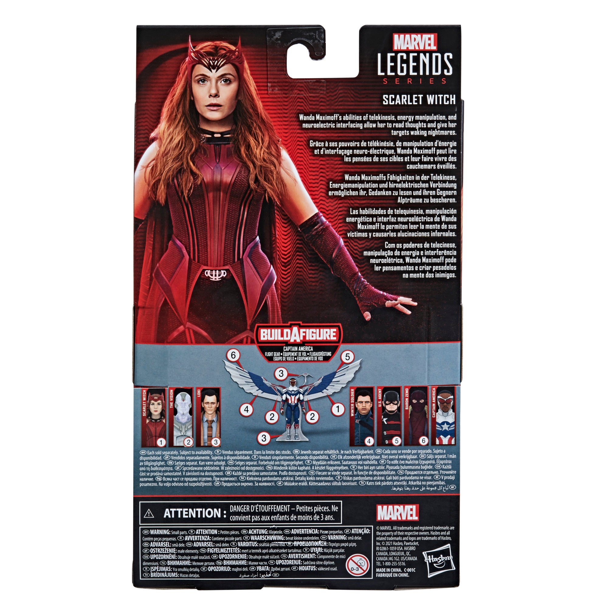 Diamond Select Toys Marvel Select: WandaVision Scarlet Witch Action Figure,  Multicolor