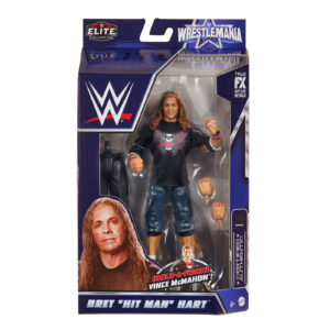 WWE WrestleMania 2022 Elite Bret Hitman Hart Figure