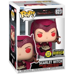 WandaVision Scarlet Witch Glow-in-the-Dark Pop! Vinyl Figure – Exclusive
