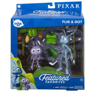 Pixar Featured Favorites Flik & Dot A Bug’s Life Figures